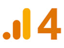 Logo de Google Analytics 4